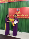 Chi bộ 1 tổ chức Lễ kết nạp Đảng viên mới