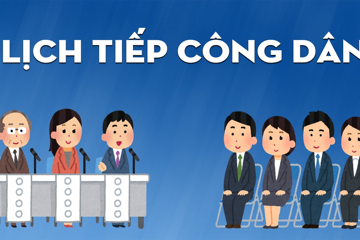 Lịch tiếp công dân