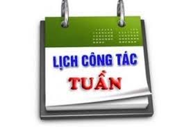 Lịch công tác tuần từ 13 đến 19/10/2025