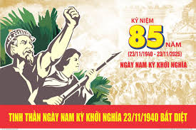 KỶ NIỆM 85 NĂM NGÀY NAM KỲ KHỞI NGHĨA (23/11/1940 - 23/11/2025)